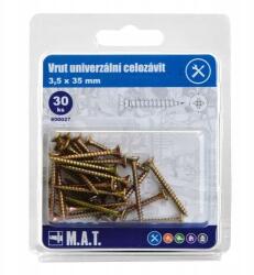  Teljes menet nélküli csavar 3, 5x35mm Zz (30 db) (600027)