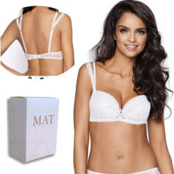 MAT Joyce push up melltartó Mat fehér 70E