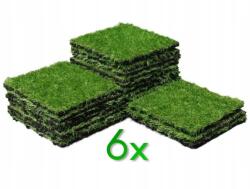 Progarden Terasz csempe műfű 6 db-os készlet (446753)