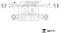 Febi Bilstein Brat, suspensie roata FEBI BILSTEIN 182596 (182596)
