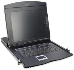 ASSMANN Digitus 19" KVM Konsole 17"TFT 1Port KVM суич (DS-72210-1GE)