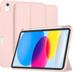 Techsuit iPad 10 (2022) 10.9 / 11 2025 Pink Techsuit Flex Trifold (Pencil Holderrel) tok
