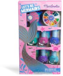 Aquarius Cosmetic Let´s be Mermaid Nails Design Kit szett körmökre gyermekeknek 3+