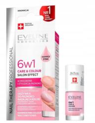 Eveline Cosmetics Nail Therapy 6in1, Shimmer Pink, 5 ml