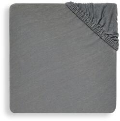 Jollein Prostěradlo napínací 40/50 × 80/90 cm Storm Grey