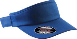 K-UP Uniszex sapka K-UP KP905 Flexfit visor -S/M, Royal Blue