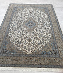 Nílus Vintage Perzsa szőnyeg (41) Nain Kék-Bézs 250x350cm