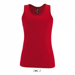 SOL'S Női SOL'S SO02117 Sol'S Sporty Tt Women - Sports Tank Top -XL, Red