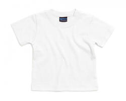BabyBugz Bébi rövid ujjú póló BabyBugz Baby T-Shirt 2-3 yrs, Fehér