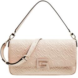  Guess, Brightside, Polyurethane, Textile Bag, Shoulder Bag, Rosewood, For Women