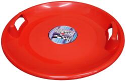Szupersztár műanyag tányér - piros