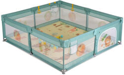 GAMEZONE összecsukható járóka szőnyeggel, 60 labdával 150x200 MENTA