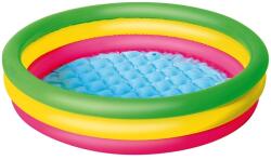 Bestway Színes 3 gyűrűs medence, 102x25 cm Ajánlott 2-6 éves korig unisex (68135)