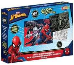 Luna Luna: Marvel Pókember 100db-os sötétben világító puzzle (000508707) - innotechshop
