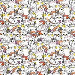 Cardex Cardex: Vidám madarak mintás csomagolópapír 100x70cm (50177) - innotechshop