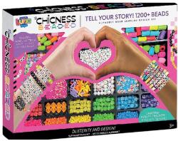 Luna Luna: Gyöngyfűző ékszerkészítő szett betűgyöngyökkel 1200db-os (000623238) - innotechshop