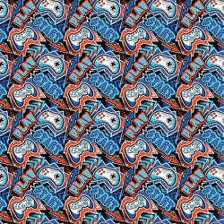 Cardex Cardex: Gamer kontroller mintás csomagolópapír 100x70cm (50627) - innotechshop