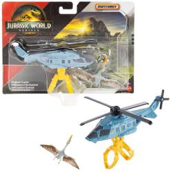 Mattel Matchbox Jurassic World: Quetzal-Copter dinó szállító jármű Quetzalcoatlus figurával - Mattel (JGL74/JGM07) - innotechshop