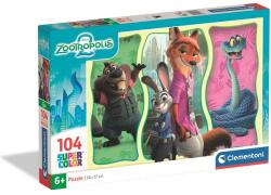 Clementoni Zootropolis 2 104 db-os Super Color Puzzle - Clementoni (25081) - innotechshop