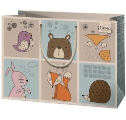 Cardex Cardex: Aranyos állatok nagy ajándéktáska 26x13x33cm (49650) - innotechshop