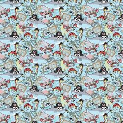 Cardex Cardex: Kalózos tengeri kaland csomagolópapír 100x70cm (50628) - innotechshop