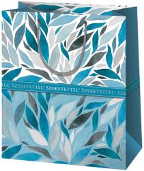 Cardex Cardex: Kék Szeretettel! feliratú óriás méretű ajándéktáska 33x15x44cm (49395)