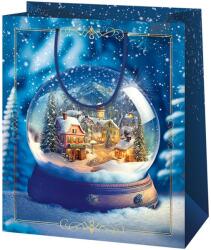 Cardex Cardex: Falu a hógömbben nagy méretű ajándéktáska 26x13x33cm (50327) - innotechshop