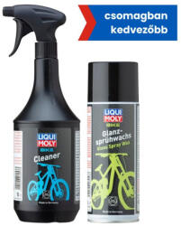 LIQUI MOLY Kerékpár tisztító 1l + Kerékpár csillogó viasz spray 400ml (LMCSOMAG0012)