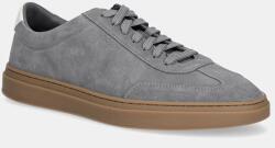 BOSS bőr sportcipő Kieran - szürke Férfi 43