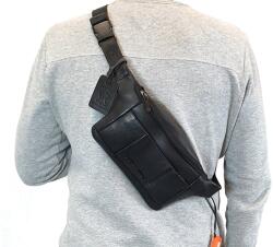 Giorgio Carelli fekete övtáska GC338300-002