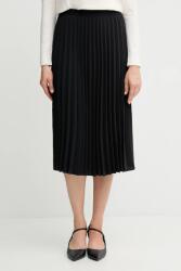 Tommy Hilfiger szoknya fekete, midi, harang alakú, WW0WW48538 - fekete 40