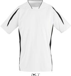 SOL'S Férfi fürdőnadrág Sol's Maracana 2 Ssl fehér|fekete