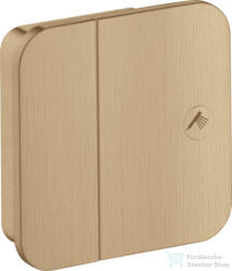 Hansgrohe AXOR ONE falsík alatti elzárószelep, szálcsiszolt bronz 45771140 (45771140)