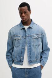 Calvin Klein Jeans farmerdzseki átmeneti, oversize, J30J327587 - kék L