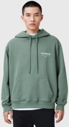 AllSaints pamut melegítőfelső UNDERGROUND - zöld XXL - answear - 60 790 Ft