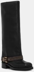 MICHAEL Michael Kors bőr csizma Colby fekete, lapos talpú, 40F5COFB6L. 292 - fekete Női 39