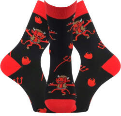 Lonka Mikulás zokni ördögökkel (3 pár) 30-34 126304 (126304)