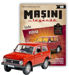 DeAgostini Legendás autók - Lada Niva piros - méretarány 1: 43 (1792-8508)