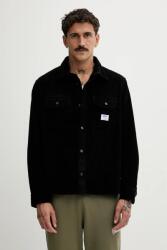 HUGO Blue kordbársony ing - fekete M