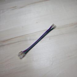  10mm RGB/4pin COB LED szalag flexibilis toldó csatlakozó
