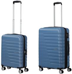 Samsonite FLASHLINE négykerekű két részes S, M bőröndszett-Kék - minosegitaska