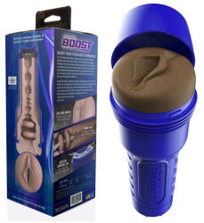 Fleshlight Boost Bang élethű punci maszturbátor - barna (810476011352)