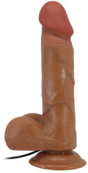  Beautiful Bahamut vibrációs dildó - barna (6959532362213)