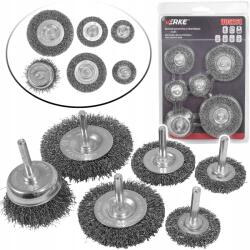 VERKE Drótkefe Fúrógéphez Csavarozógéphez Drótkefe Készlet V05261 (V05261)