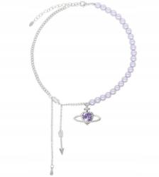  Choker Szaturnusz Orbita Kozmosz Szaturnusz Ezüst Hold Gyöngyök Y2K