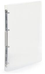 KARTON P+P Gyűrűskönyv A4, 4 gyűrűs 2cm gerinc áttetsző PP, Karton P+P Lines transzparens (52391) - irodasziget