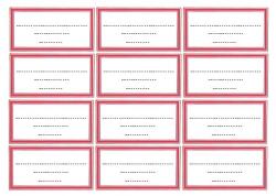 ZÁTONYI Füzetcímke ZÁTONYI 12db-os egyszínű 20 ív/csomag (44447)