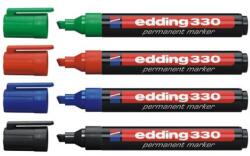 edding Alkoholos marker 1-5mm, vágott Edding 330 kék (7580018002) - irodasziget