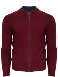 MM M&M férfi pulóver, bordó, Size L, 100% pamut (M-3)