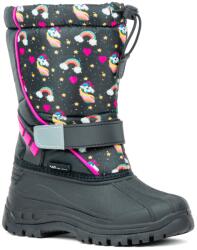 Wojtyłko meleg vízálló hótaposó csizma kislánynak Unikornis 24 (24101)